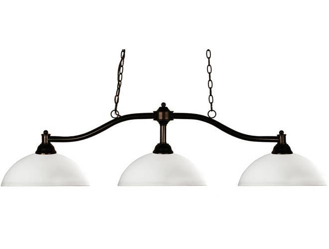 Z-Lite Chance Dome Matte Opal Table Light