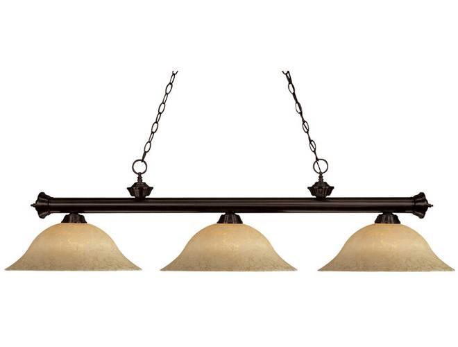 Z-Lite Riviera Bronze & Golden Mottle Table Light