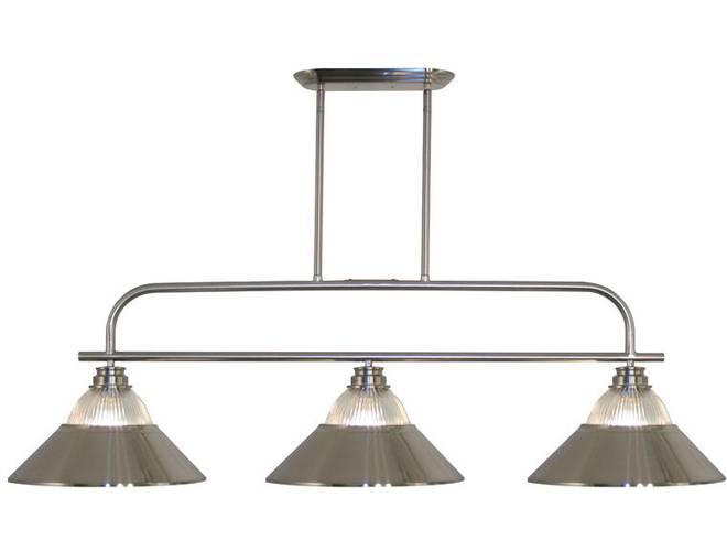 Z-Lite Annora Brushed Nickel with Ribbed Glass