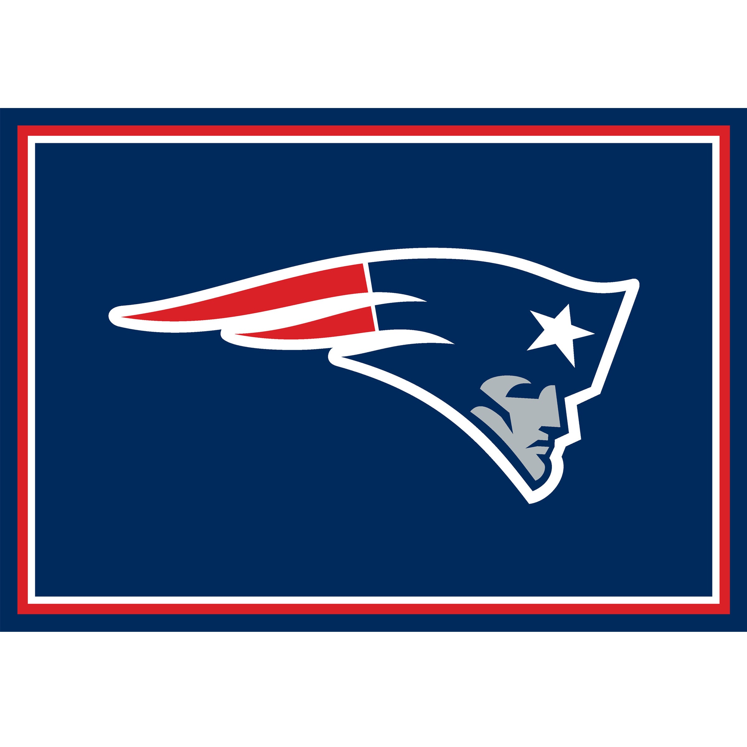 New England Patriots 3x4 Area Rug