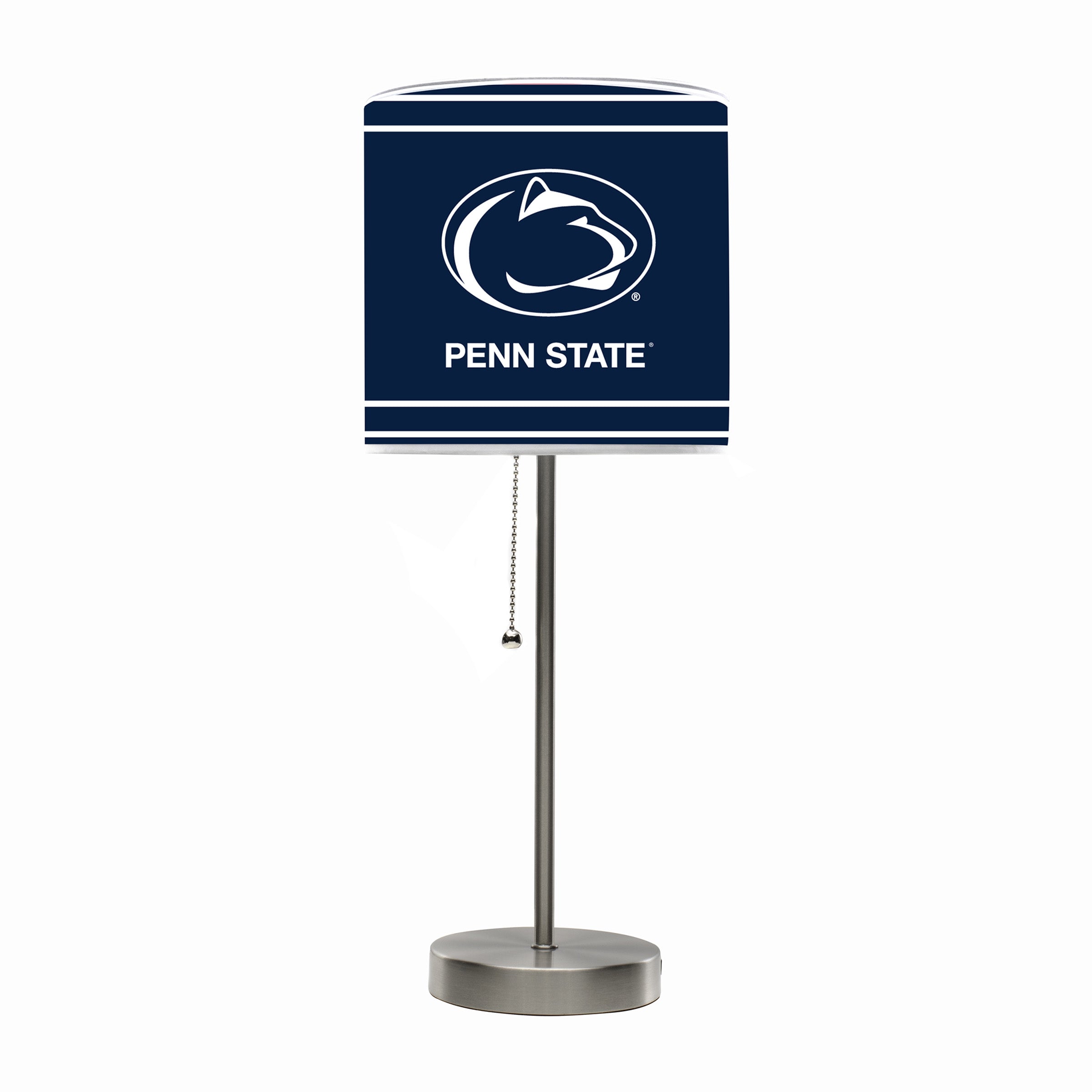 Penn State Chrome Lamp