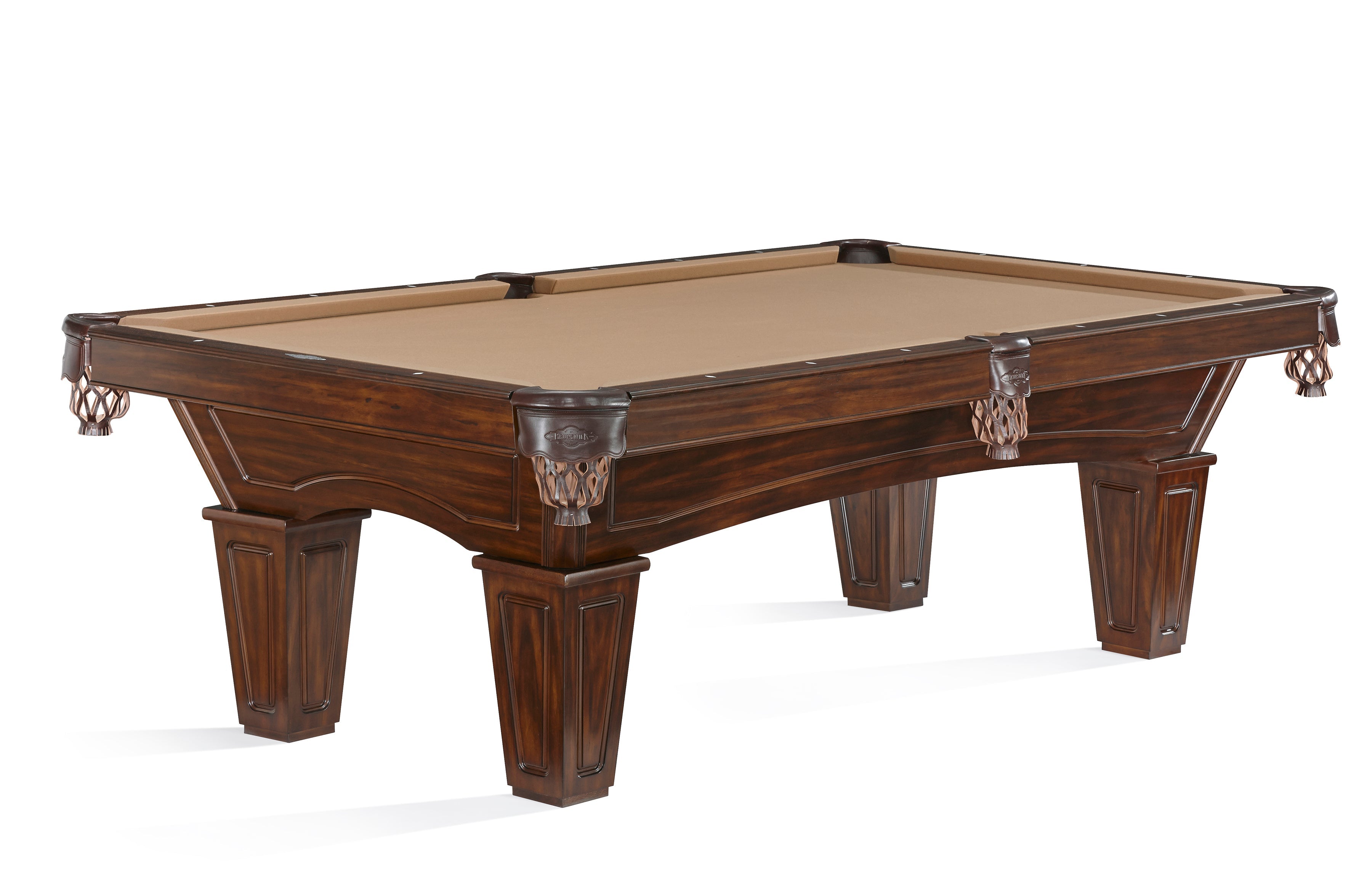 Brunswick Allenton 8' Pool Table With Tapered Leg - Tuscana