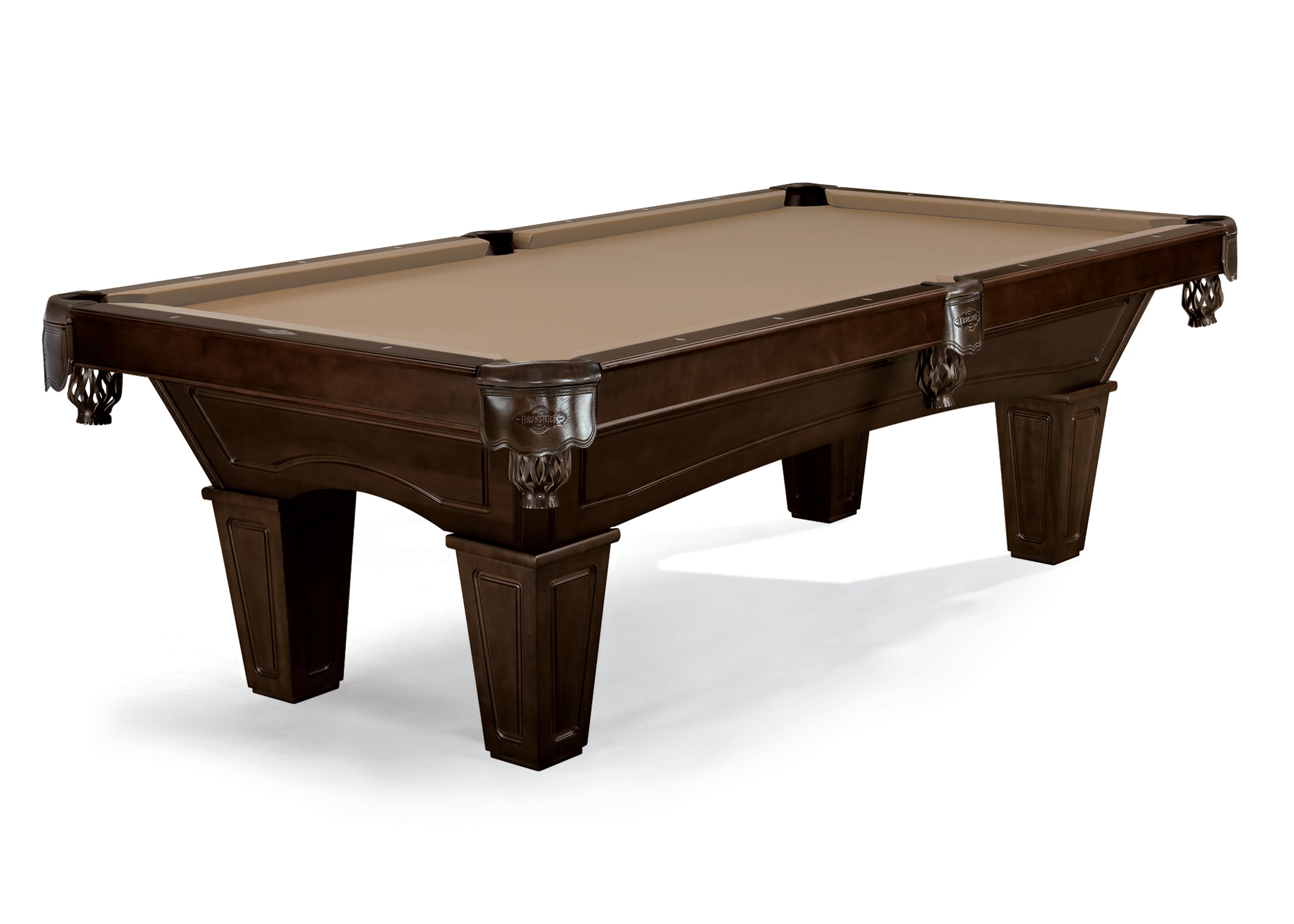 Brunswick Allenton 7' Pool Table With Tapered Leg - Espresso