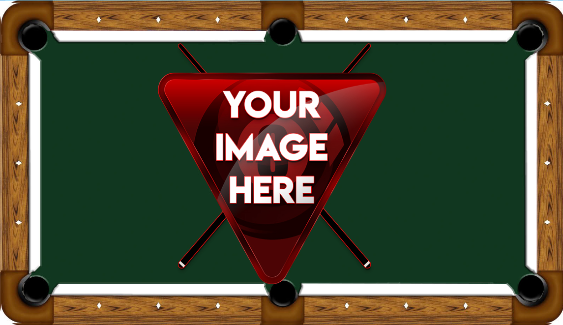 Custom Pool Table Felt Any Design 7ft 8ft 9ft Billiard Cloth