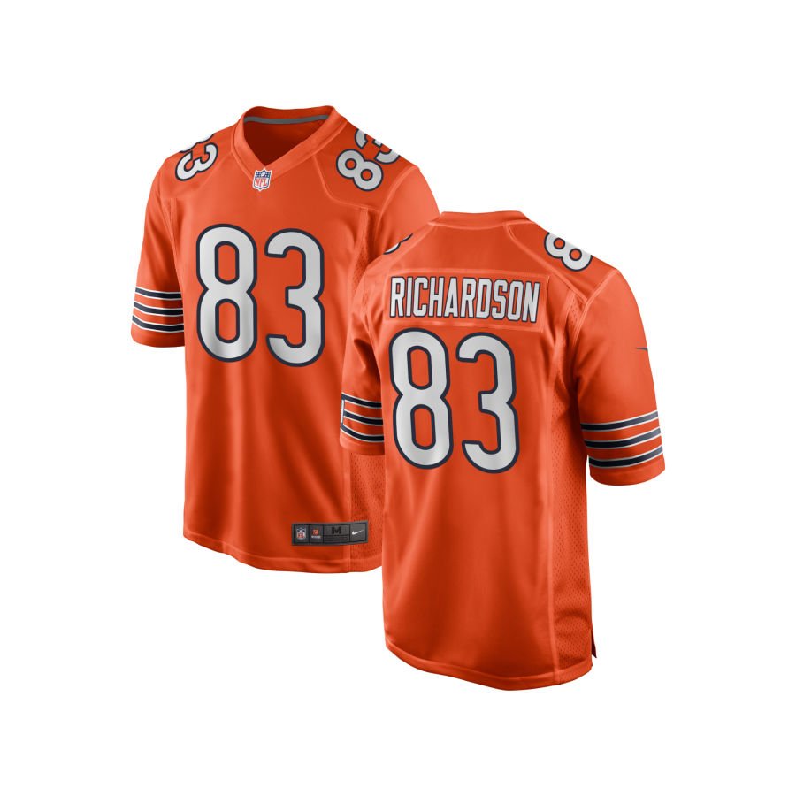 JP Richardson Youth Nike Orange Chicago Bears Alternate Custom Game Jersey