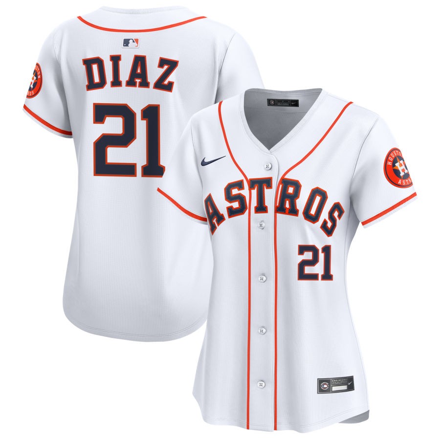 Bennett Sousa Women's Nike White Houston Astros Home Limited Custom Jersey