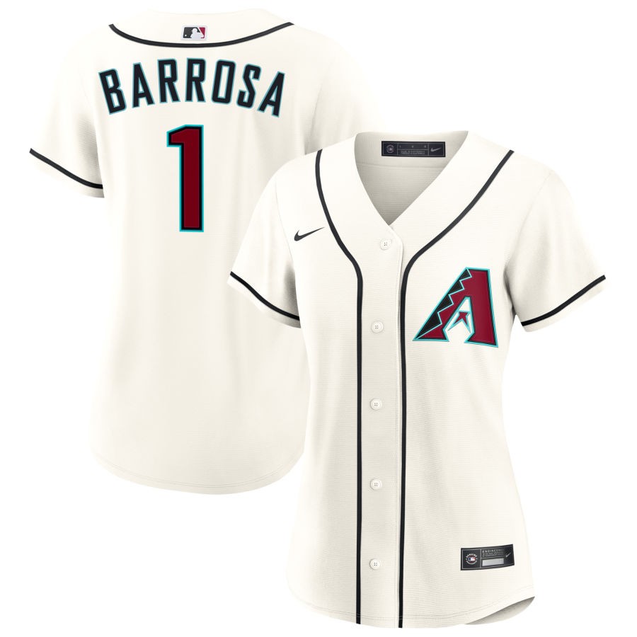 Ketel Marte Women's Nike Cream Arizona Diamondbacks Home Custom Replica 2.0 Jersey