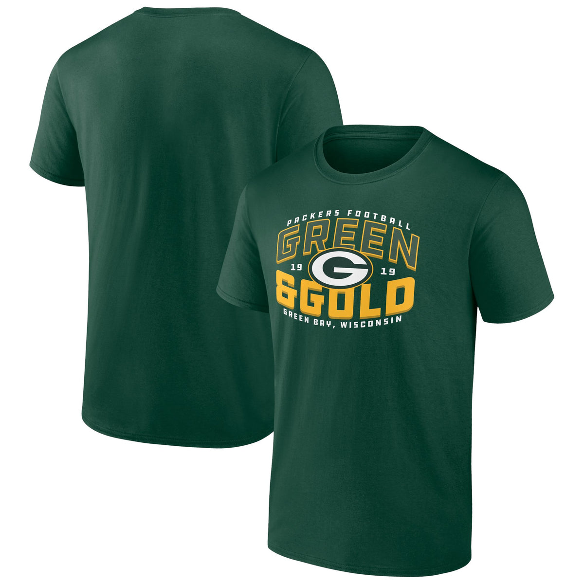 Men's Green Green Bay Packers Hometown Collection Prime Time T-Shirt