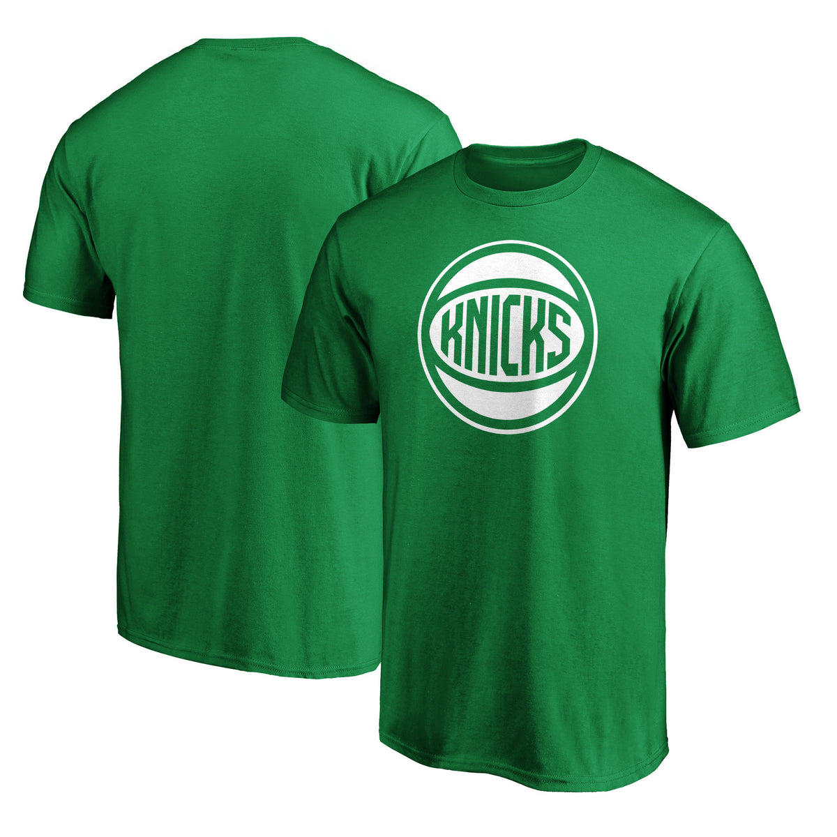 Men's Green New York Knicks St. Patrick's Day T-Shirt