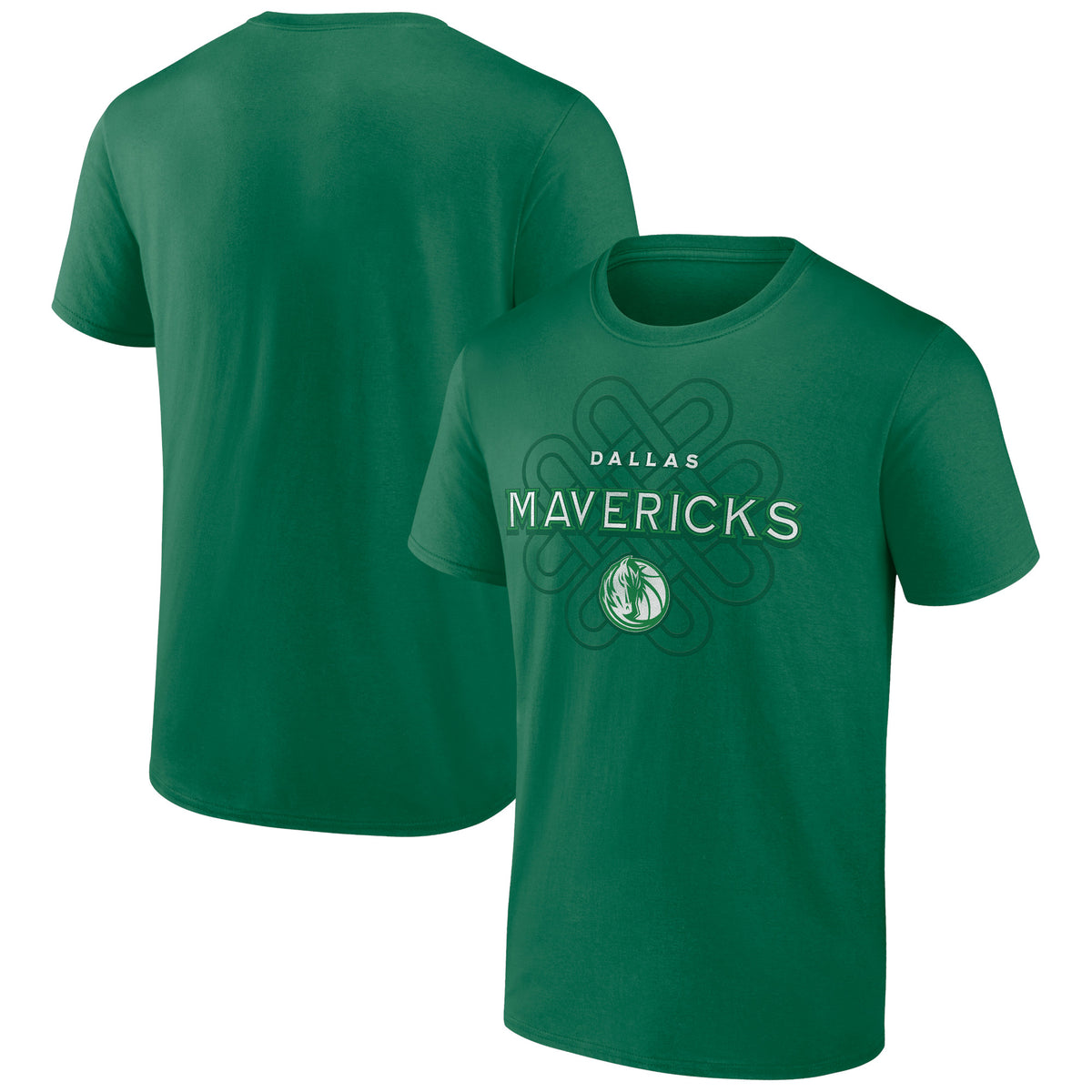 Men's Green Dallas Mavericks Celtic Knot T-Shirt