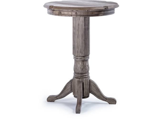 Spencer Marston Round Pub Table - Barnwood Grey