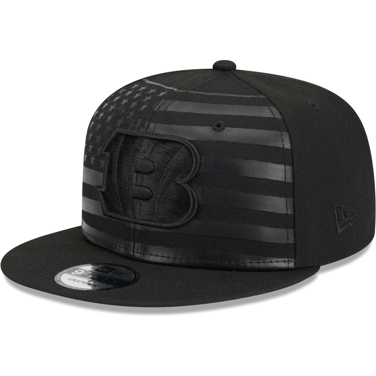 Men's New Era Black Cincinnati Bengals Independent 9FIFTY Snapback Hat