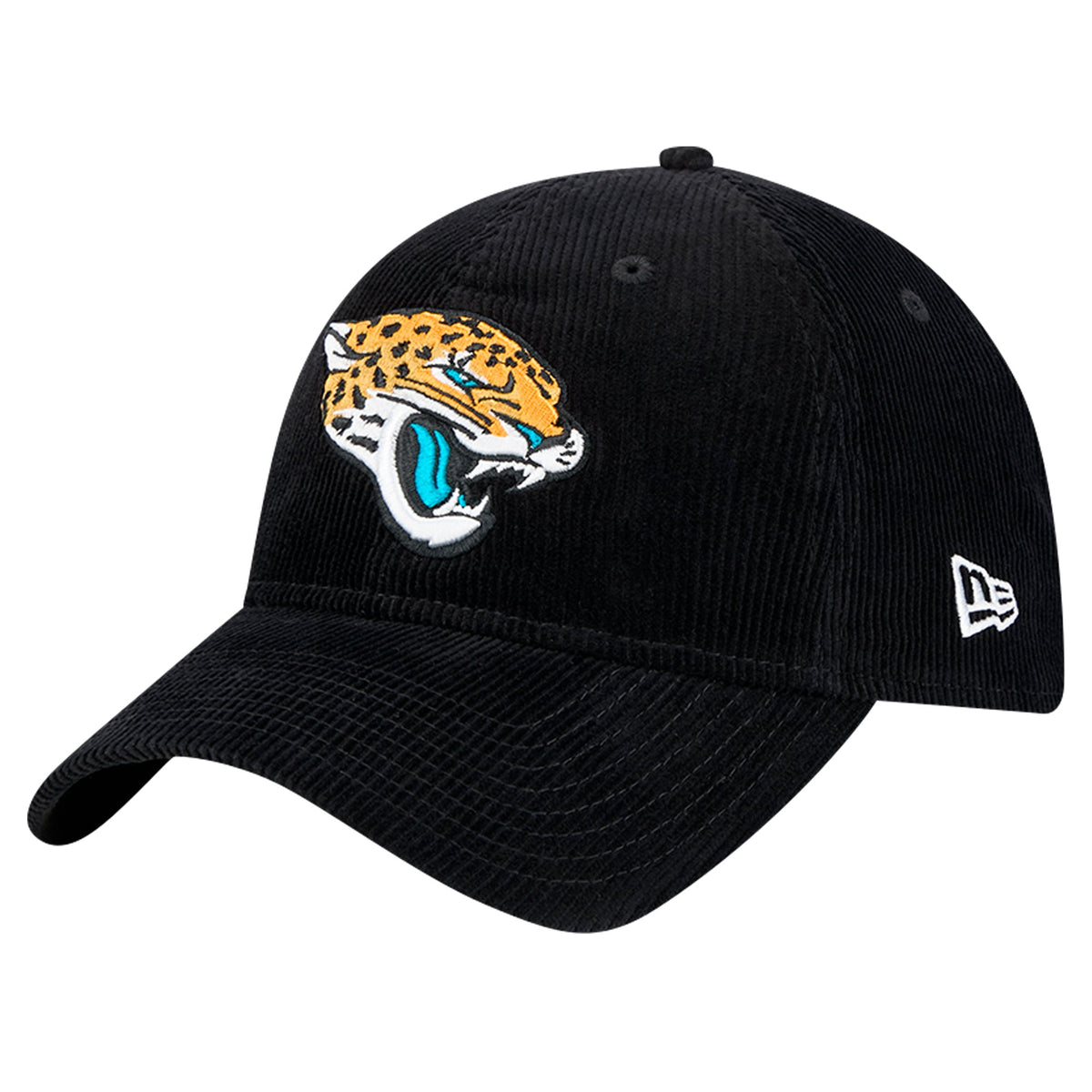 Men's New Era Black Jacksonville Jaguars Corded 9TWENTY Adjustable Hat