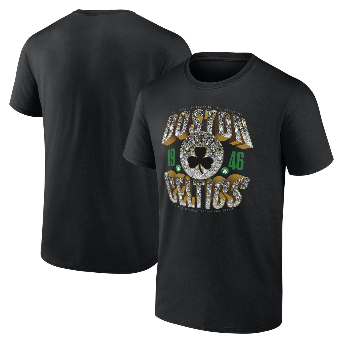 Men's Black Boston Celtics Quick Strides T-Shirt