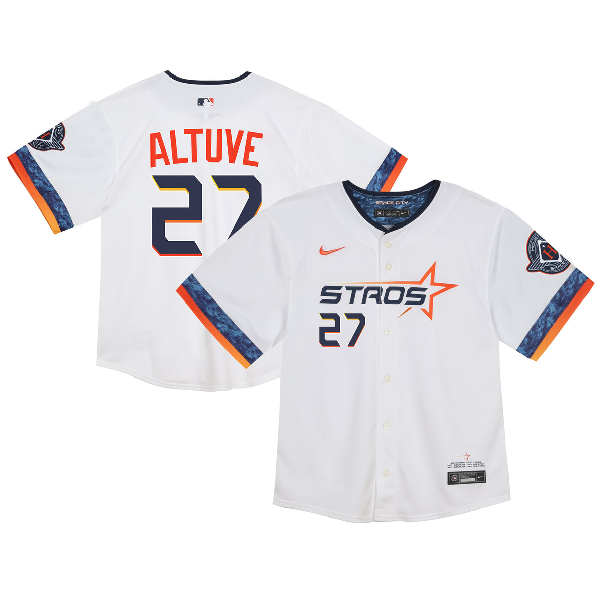 Infant Nike Jose Altuve White Houston Astros 2025 City Connect Limited Player Jersey