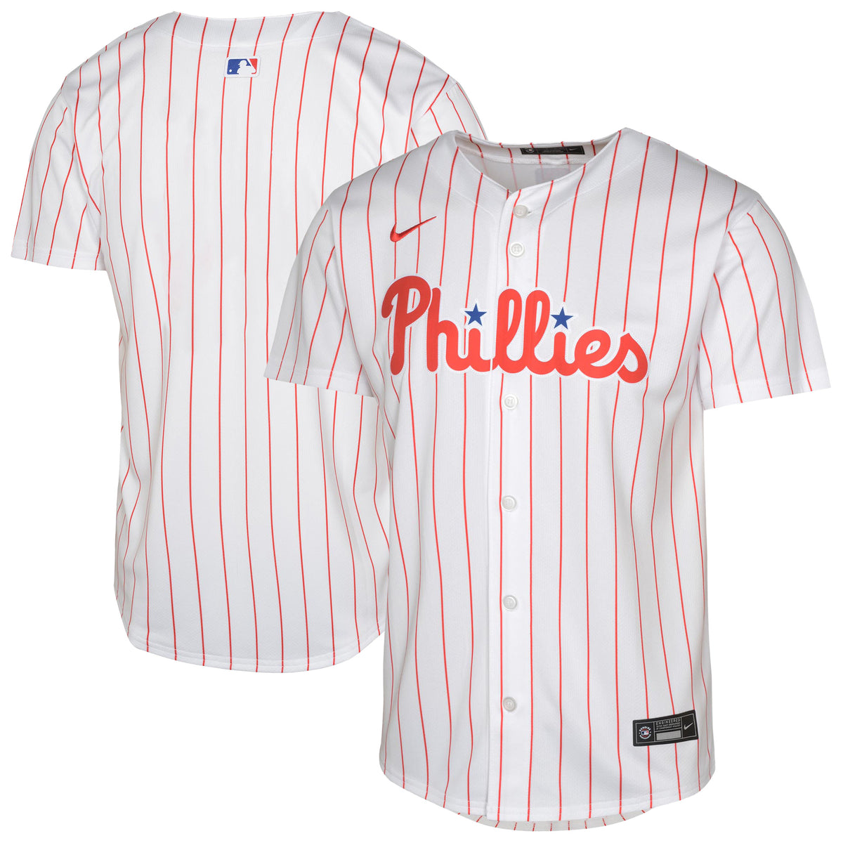 Youth Nike White Philadelphia Phillies Home Game Jersey