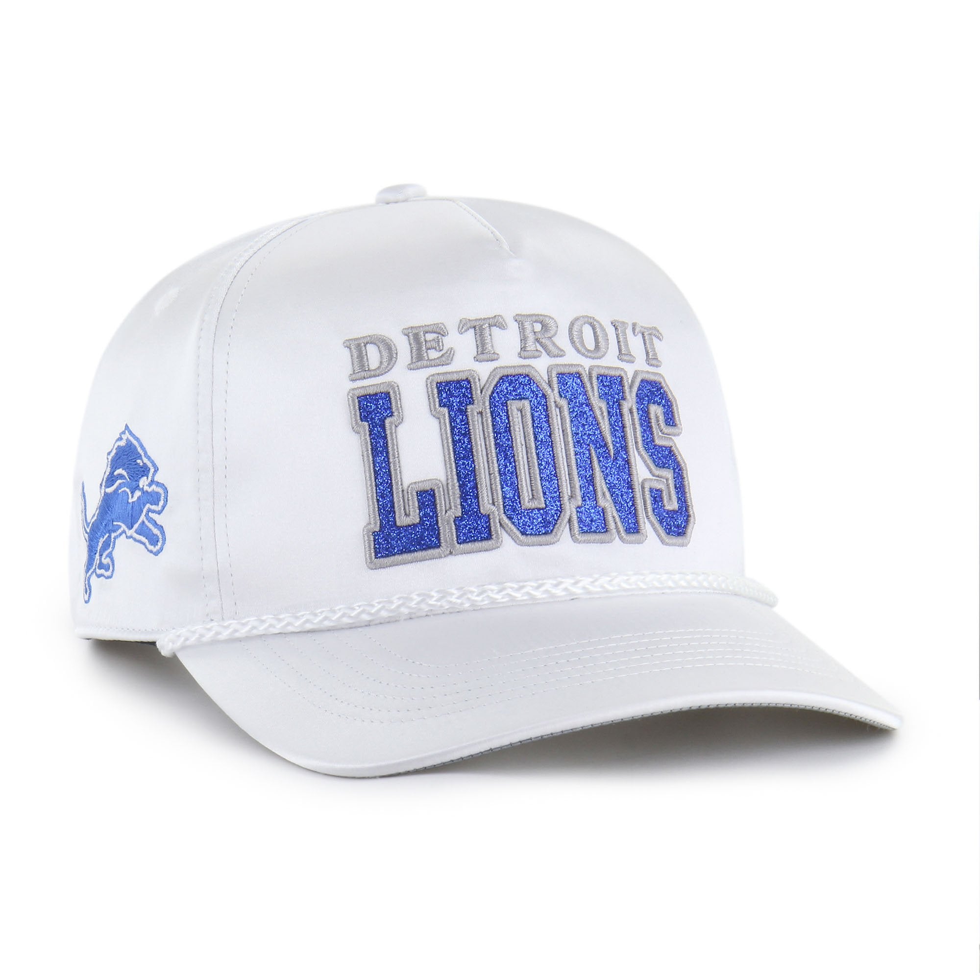 Women's '47 White Detroit Lions Outspoken Hitch Adjustable Hat