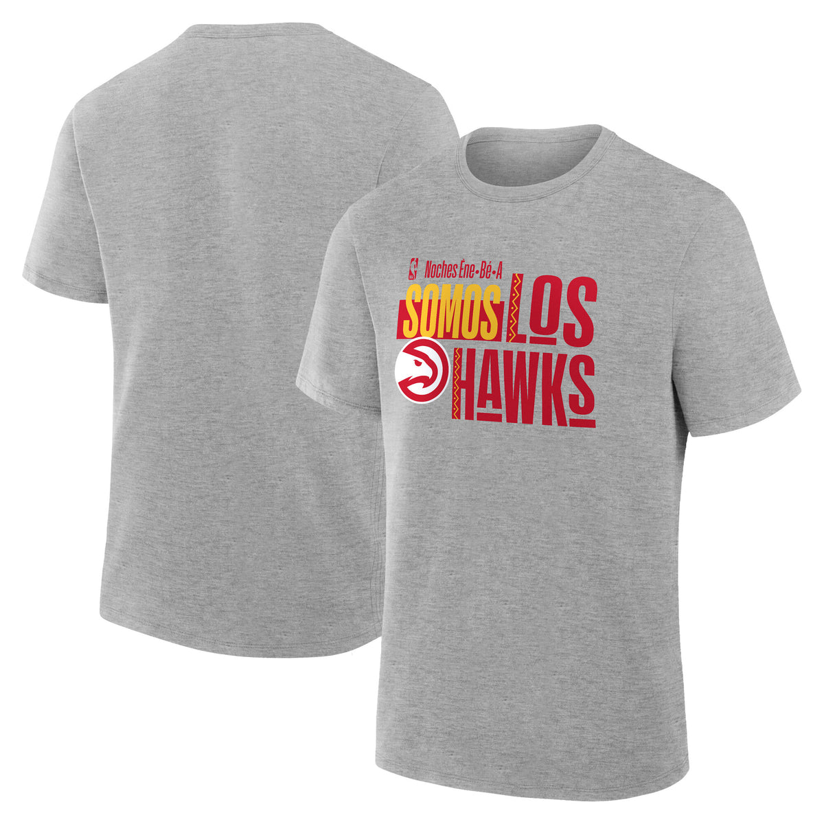Men's Gray Atlanta Hawks Noches Training T-Shirt