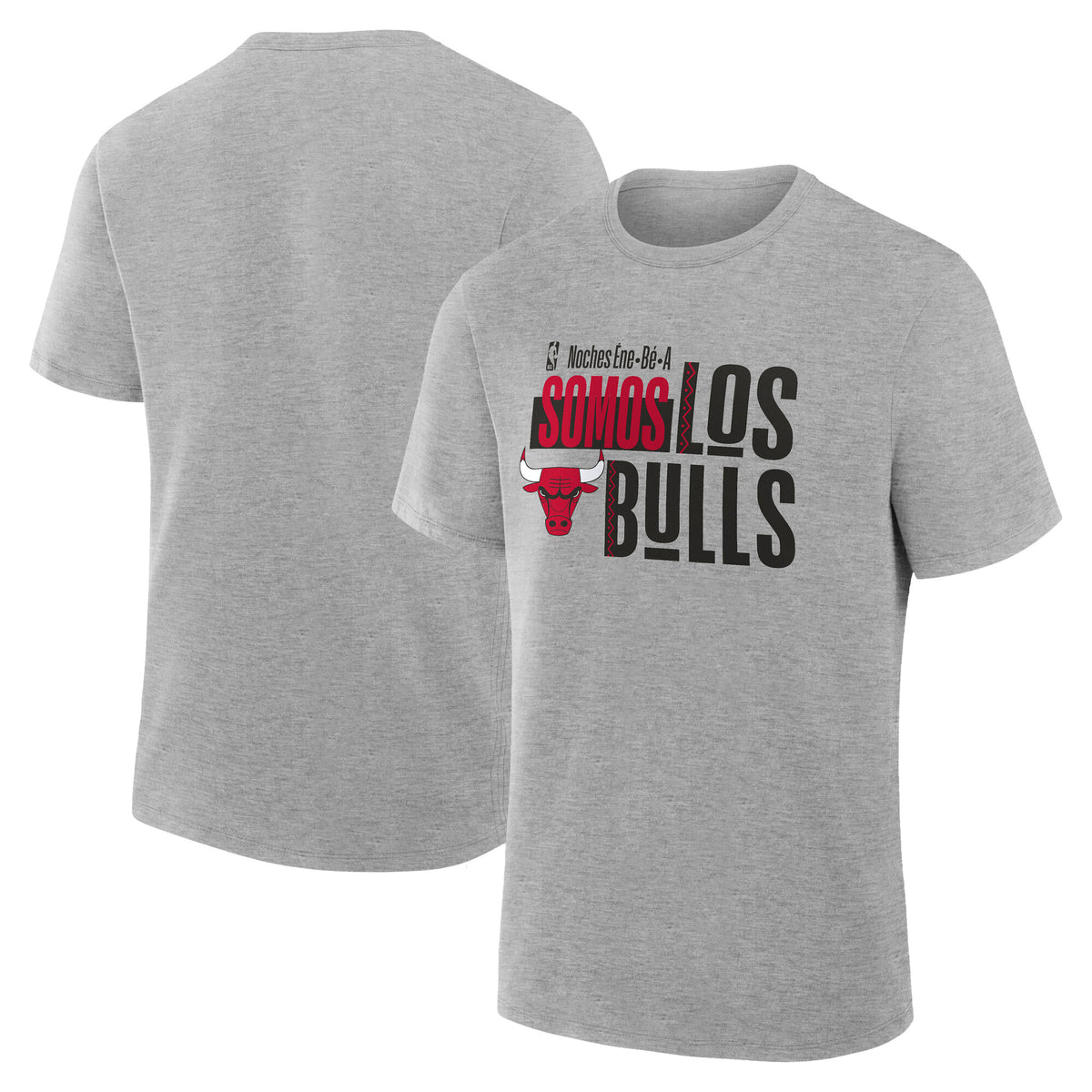 Men's Gray Chicago Bulls Noches Training T-Shirt