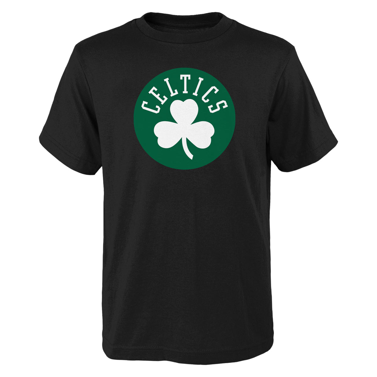 Youth Outerstuff Black Boston Celtics Primary Logo T-Shirt