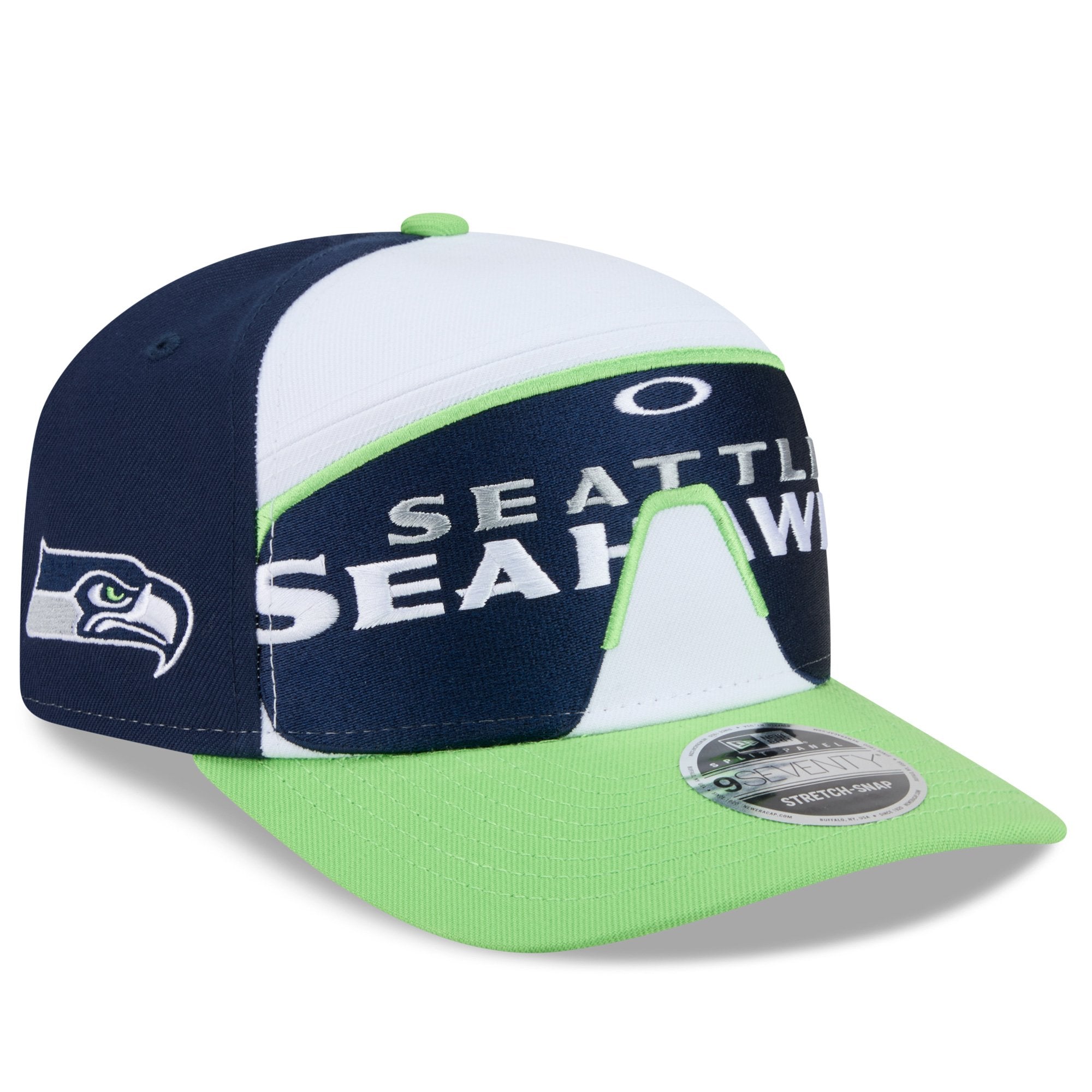 Men's New Era x Oakley College Navy Seattle Seahawks 9SEVENTY Adjustable Hat