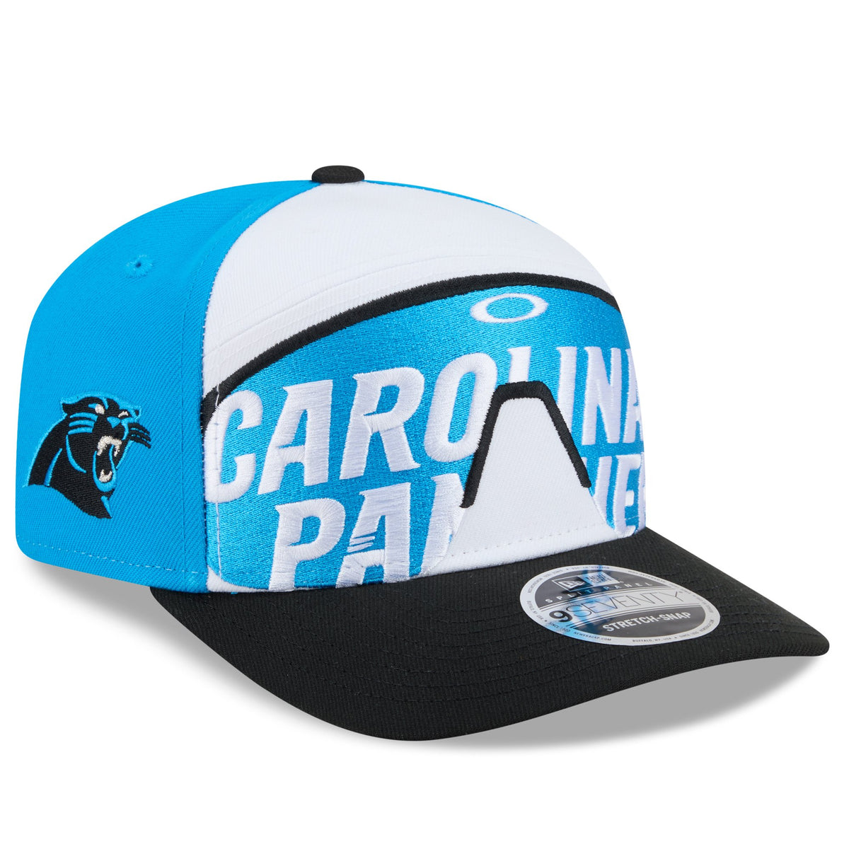 Men's New Era x Oakley Blue Carolina Panthers 9SEVENTY Adjustable Hat
