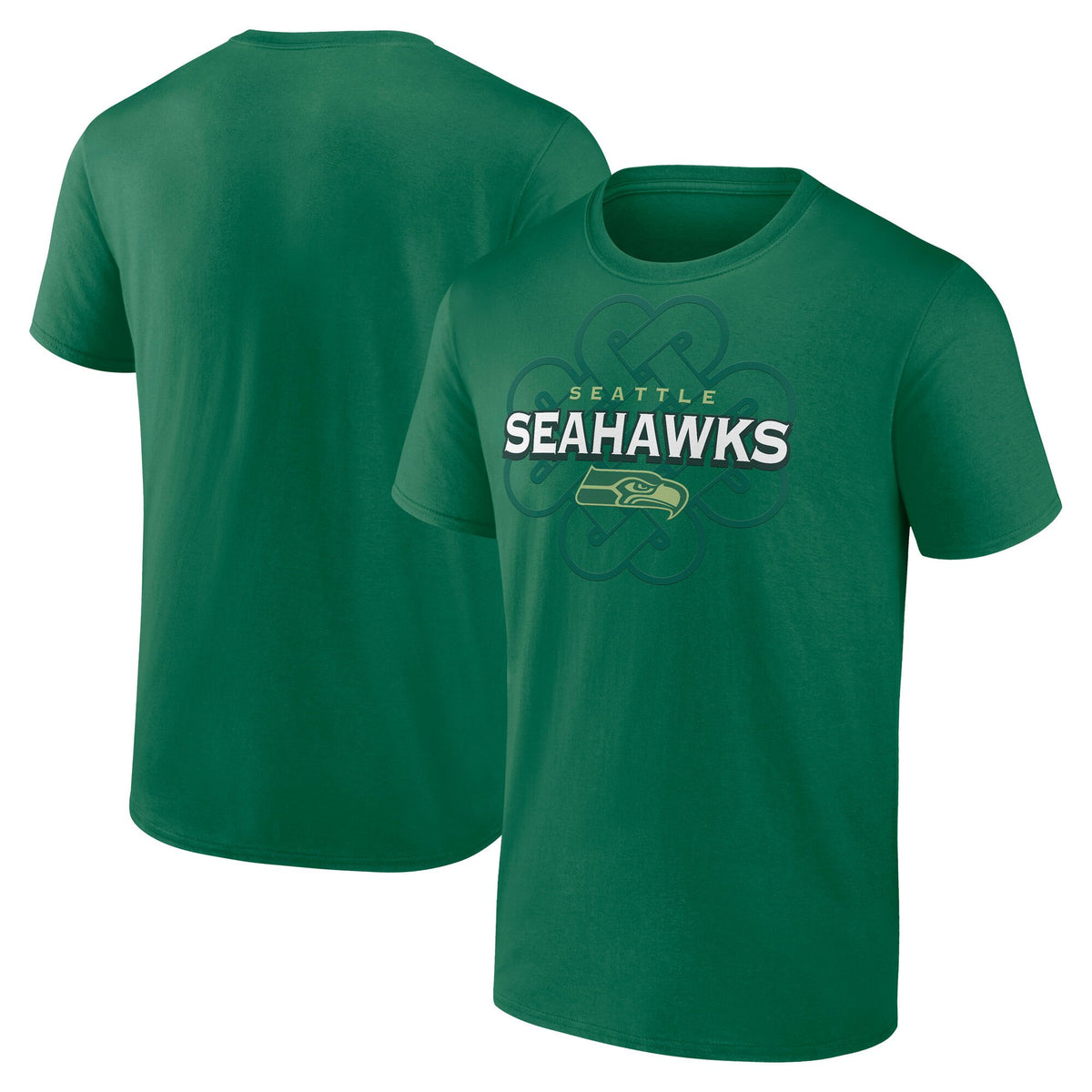 Men's Green Seattle Seahawks Celtic Luck T-Shirt