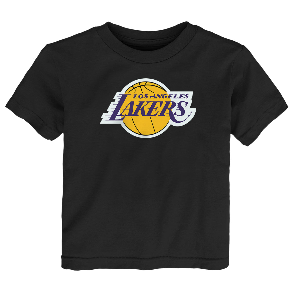 Infant Outerstuff Black Los Angeles Lakers Primary Logo T-Shirt