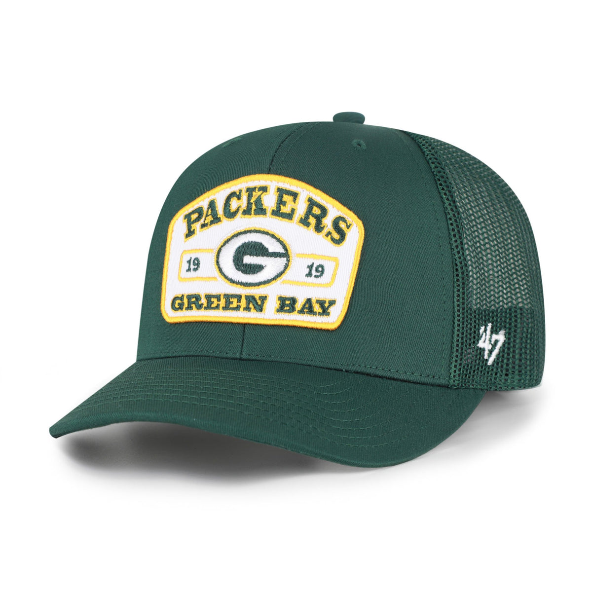 Men's '47 Green Green Bay Packers Roadway Adjustable Trucker Hat