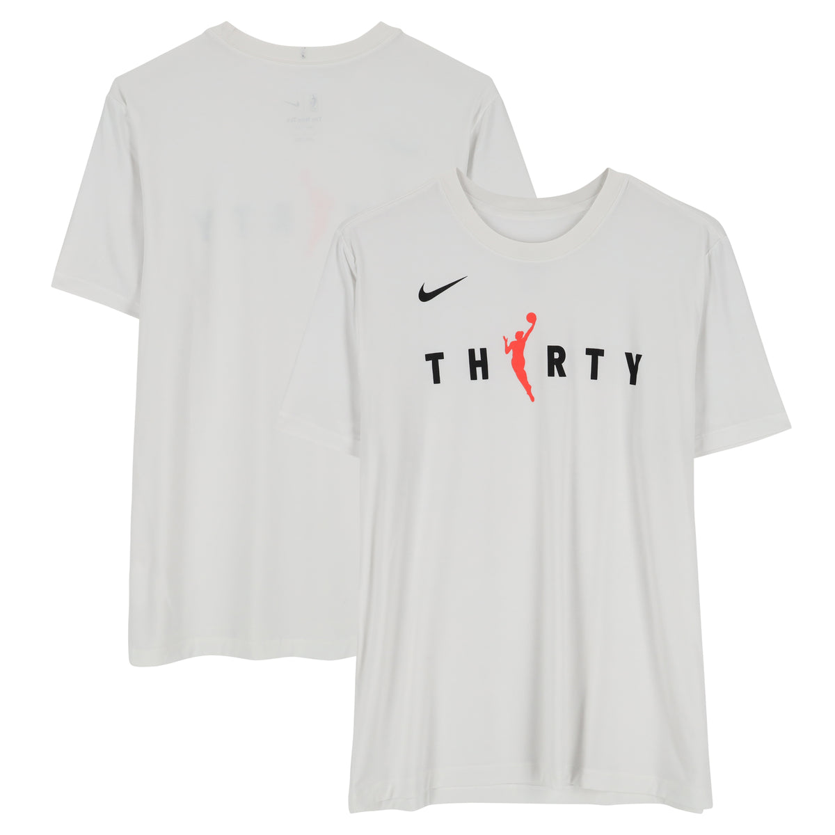 Atlanta Hawks Team-Issued White WNBA Short Sleeve Shirt from the 2025-26 NBA Season - Size XL