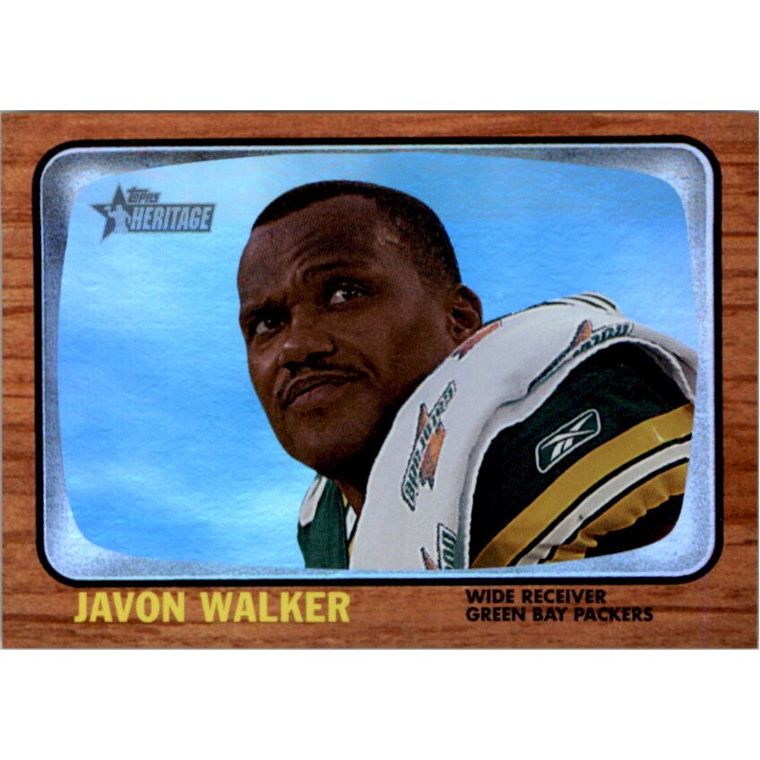 2005 Topps Heritage Foil Rainbow #THC63 Javon Walker