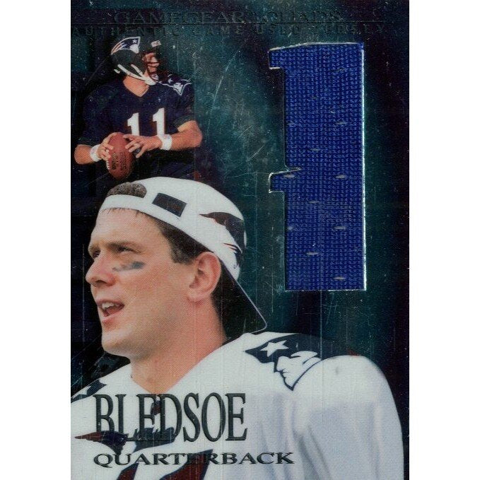 1997 Collector's Edge Extreme Game Gear Quads #3J Drew Bledsoe JSY