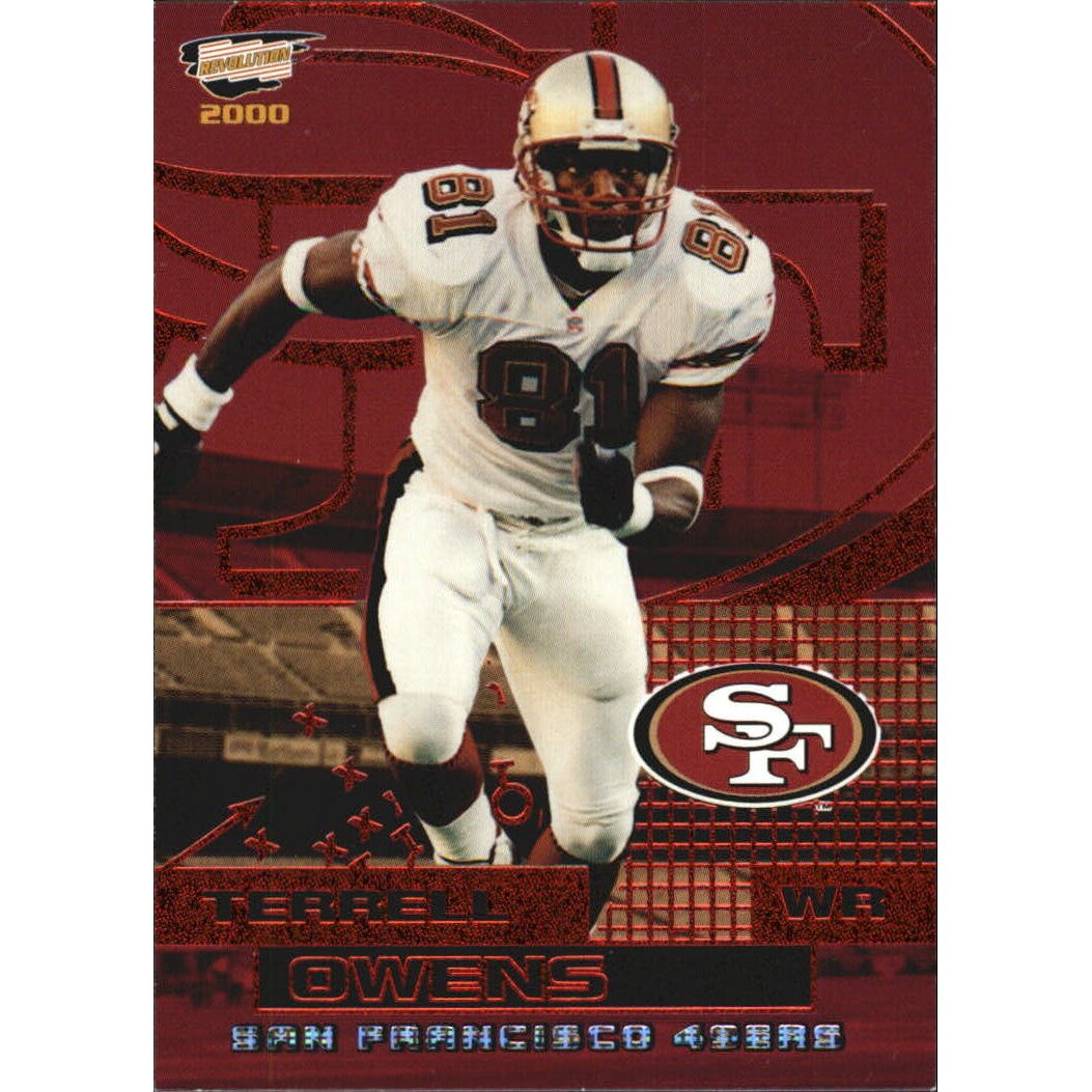 2000 Revolution Red #87 Terrell Owens