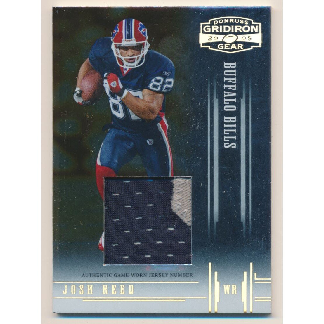 2005 Donruss Gridiron Gear Jerseys Numbers #57 Josh Reed/50