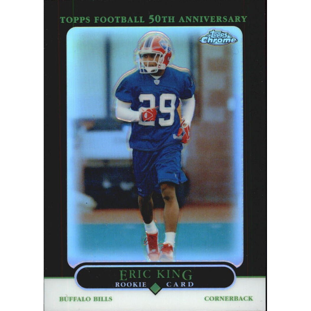 2005 Topps Chrome Black Refractors #208 Eric King