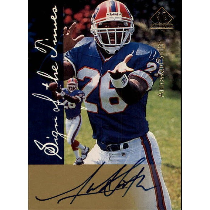 1997 SP Authentic Sign of the Times #27 Antowain Smith