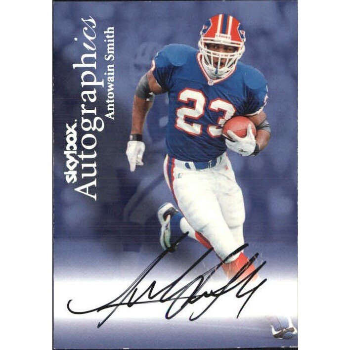 1999 SkyBox Premium Autographics #70 Antowain Smith/EX/MM/MU/S
