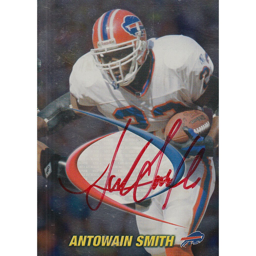 1998 Collector's Edge Odyssey Prodigies Autographs Red #25 Antowain Smith/57