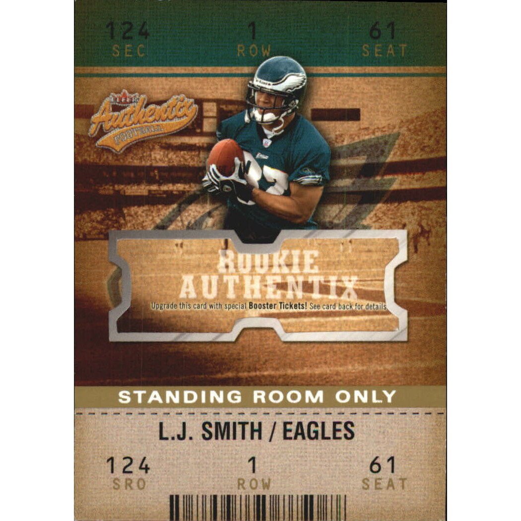 2003 Fleer Authentix Standing Room Only #128 L.J. Smith
