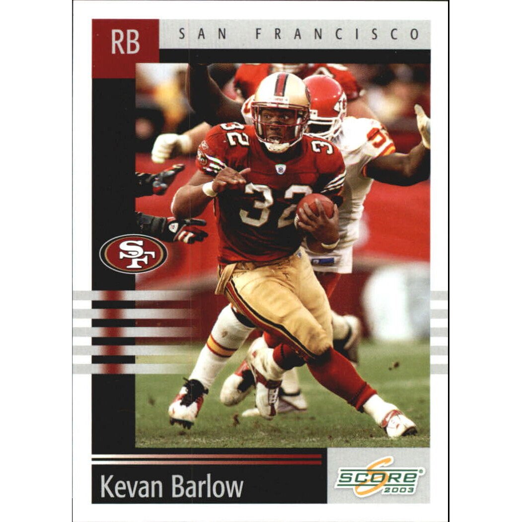 2003 Score Atlantic City National Promos #233 Kevan Barlow