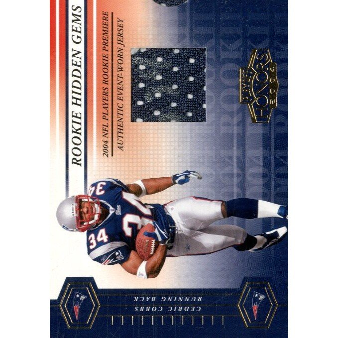 2004 Playoff Honors Rookie Hidden Gems Autographs #223 Cedric Cobbs JSY
