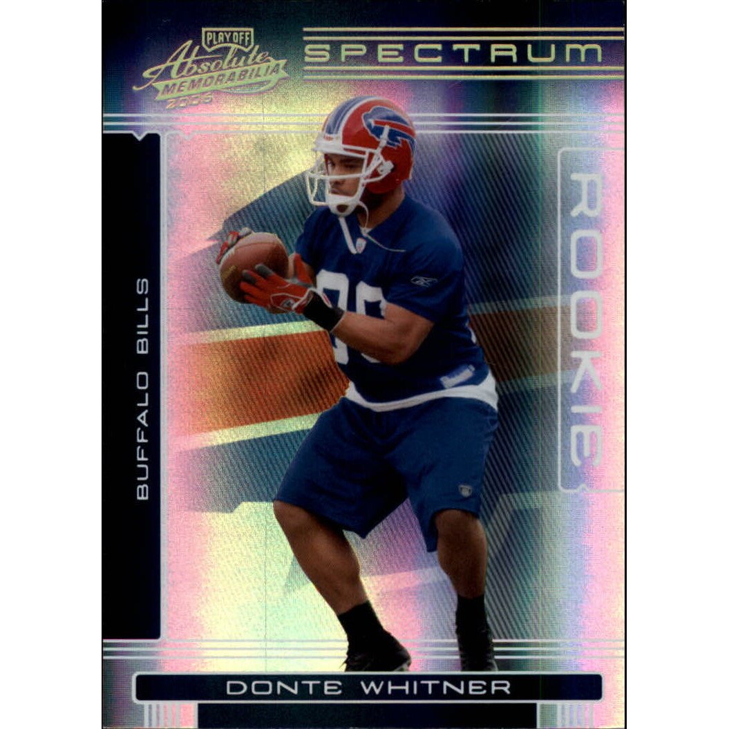 2006 Absolute Memorabilia Spectrum Gold #206 Donte Whitner