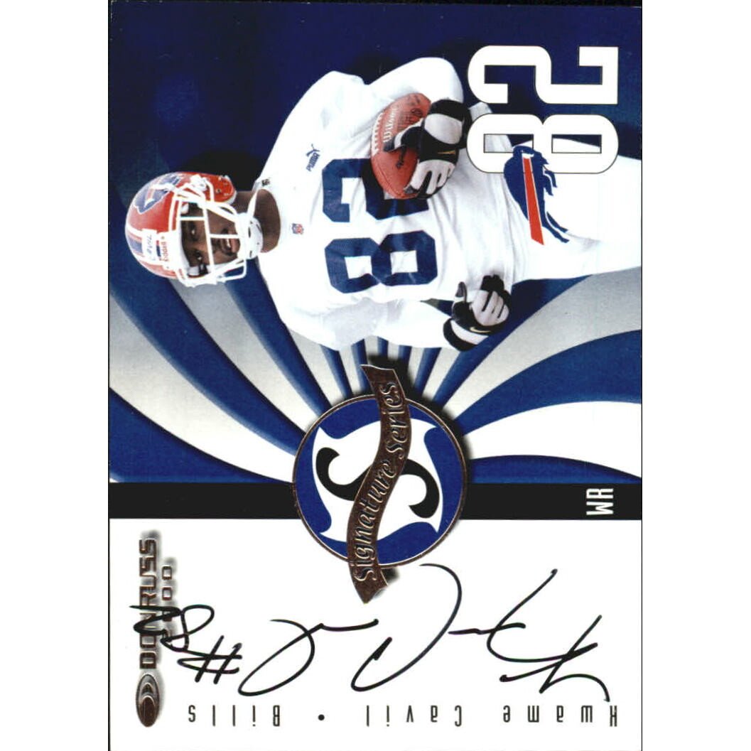 2000 Donruss Signature Series Blue #8 Kwame Cavil