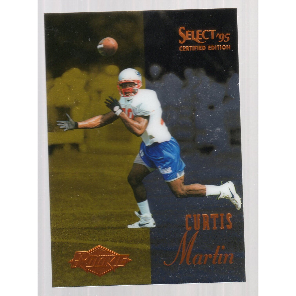 1995 Select Certified #117 Curtis Martin RC