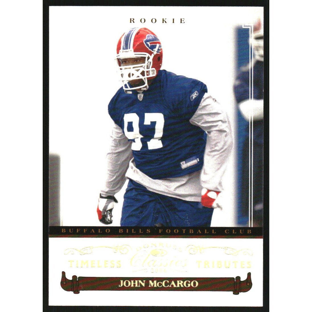 2006 Donruss Classics Timeless Tributes Gold #223 John McCargo