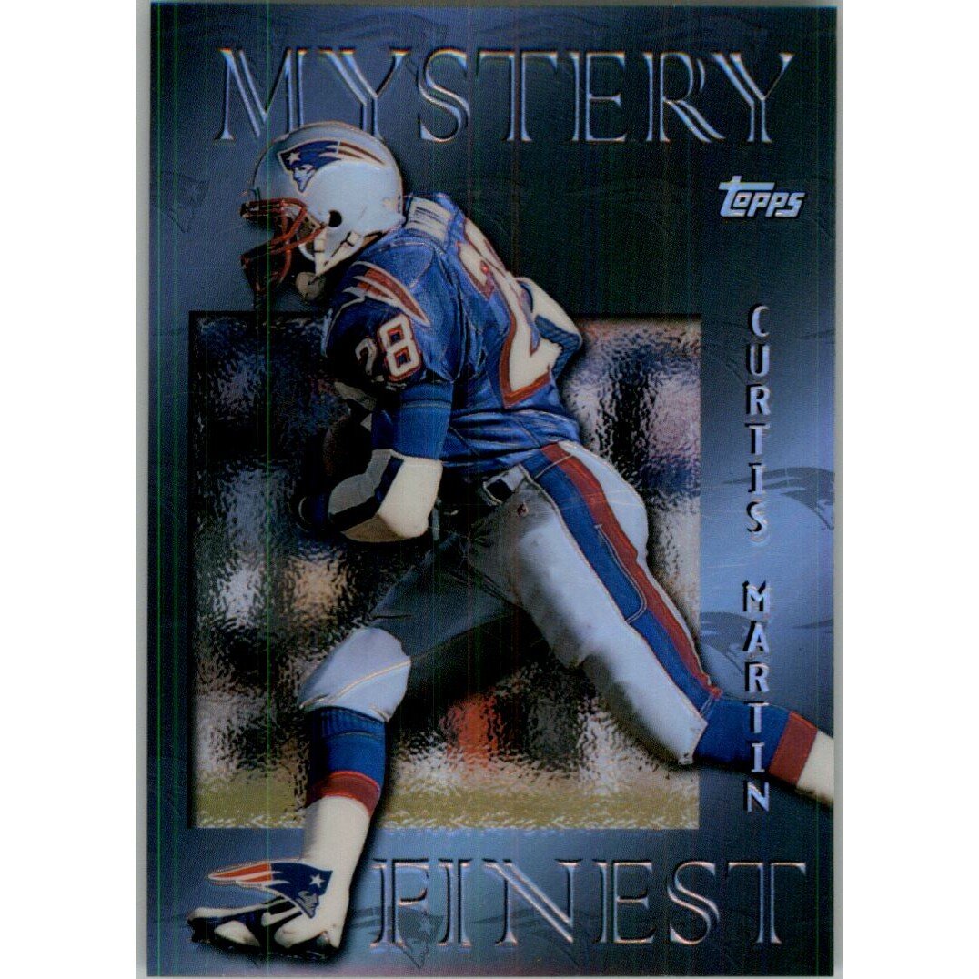 1997 Topps Mystery Finest Silver Refractors #M18 Curtis Martin