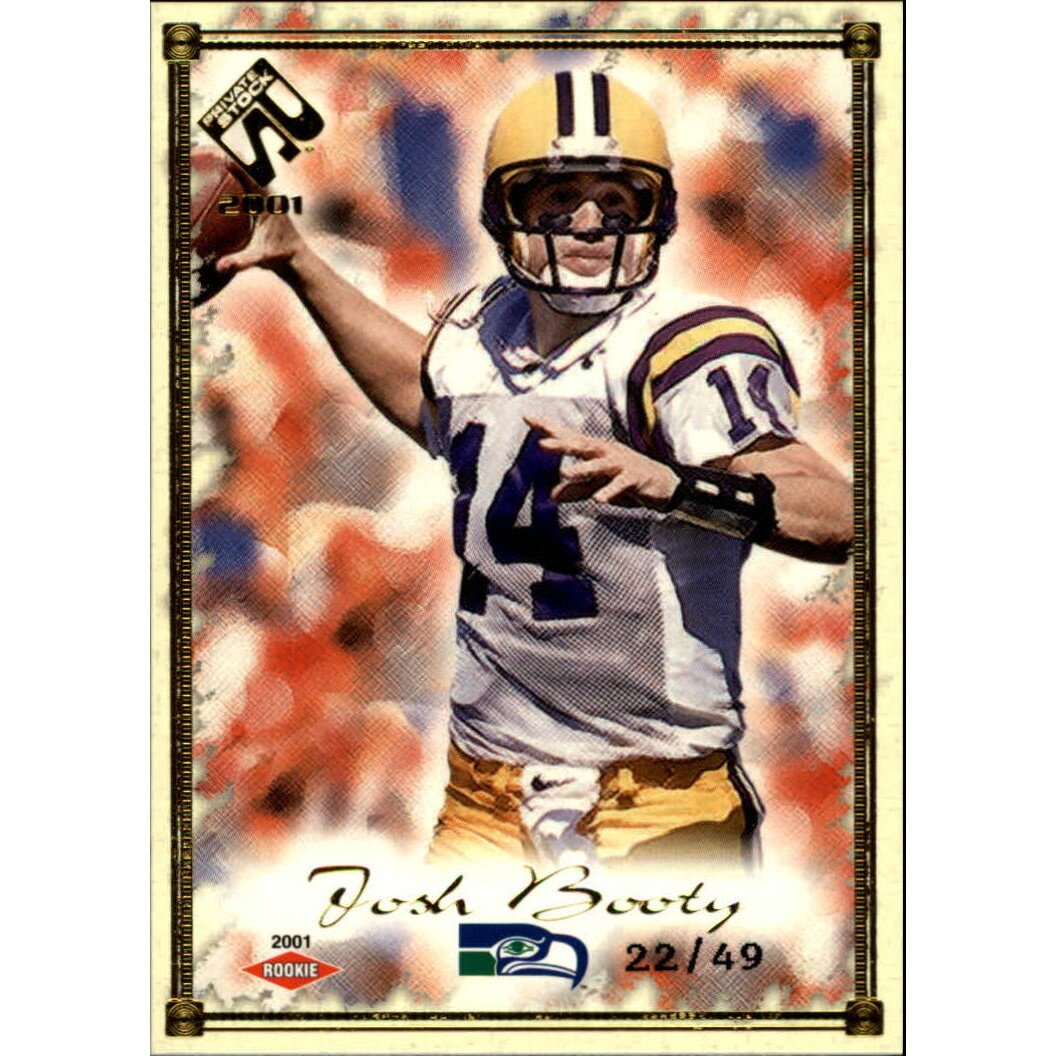 2001 Private Stock Gold Framed #167 Josh Booty