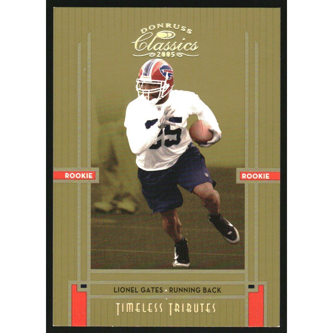 2005 Donruss Classics Timeless Tributes Gold #232 Lionel Gates