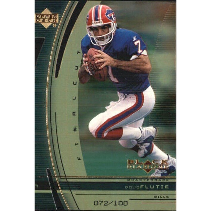 1999 Black Diamond Final Cut #12 Doug Flutie