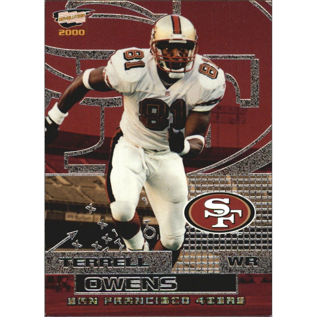 2000 Revolution Silver #87 Terrell Owens